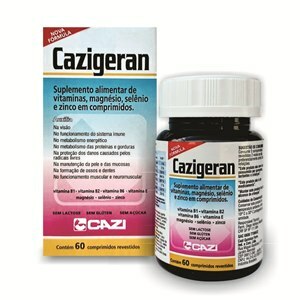 Cazigeran 60 Drágeas  - Validade Setembro/2026
