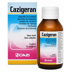 Cazigeran Suplemento Alimentar 60 Drágeas 