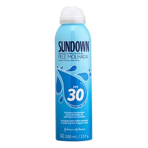Protetor Solar Sundown Spray Pele Molhada Fps30 200Ml