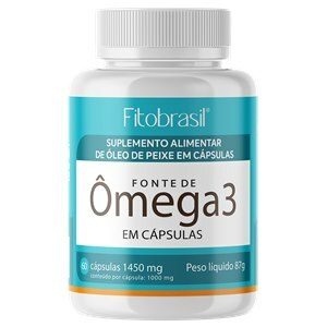 ÔMEGA 3 1000MG FITOBRASIL 60 CÁPSULAS