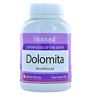 Dolomita 250Mg Fitobrasil 60 Cápsulas