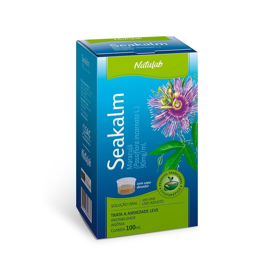 Passiflora Seakalm 90 Mg Ml Solucao 100ml Ultrafarma