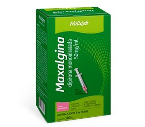 Dipirona - Maxalgina Solução Infantil 100Ml + Seringa Dosadora