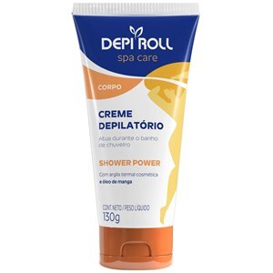 CREME DEPILATÓRIO CORPORAL DEPIROLL SPA CARE SHOWER POWER 130G 