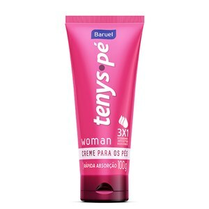 Desodorante Para Os Pés Tenys Pé Baruel Woman Creme 100G