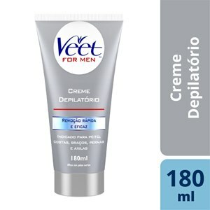Creme Depilatório Corporal Veet For Men 180Ml