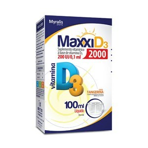 Vitamina D - Maxxi D3 200Ui/0,1Ml Solução 100Ml 