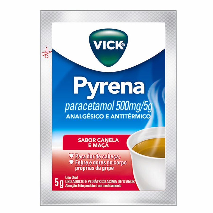 PARACETAMOL VICK PYRENA CANELA E MA 5G Ultrafarma