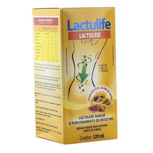 Lactulose - Lactulife Xarope Sabor Salada De Frutas 120Ml