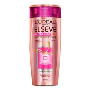 Shampoo Elseve Quera Liso Escova 200Ml