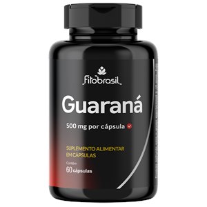 Guaraná 500Mg Fitobrasil 60 Cápsulas 