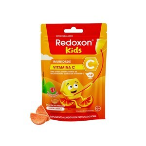 Redoxon Kids Vitamina C Sabor Laranja 25 Unidades