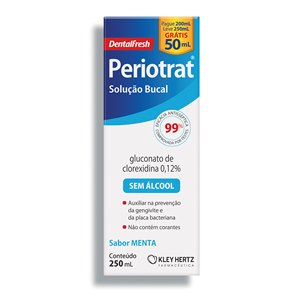 Enxaguatório Bucal Periotrat Sem Álcool 250Ml