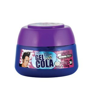 GEL FIXADOR MURIEL COLA POTE VITA CAPILI AZUL 180G