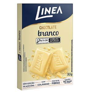 Chocolate Branco Linea Zero Açúcar 30g 
