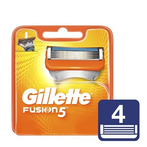 Carga Gillette Fusion 4 Unidades
