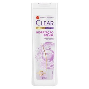 Shampoo Clear Women Anticaspa Hidratação Intensa 400ml