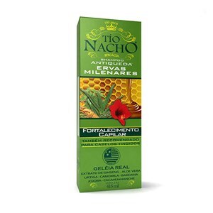 Tio Nacho Shampoo Fortalecedor Ervas Milenares Geleia Real 415Ml