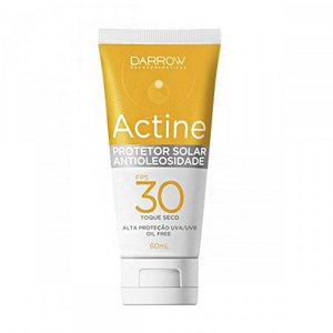 Protetor Solar Actine Sem Cor Antioleosidade Fps 30 Darrow 40G