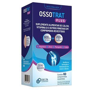 OSSOTRAT PLUS 600MG + 200UI 60 COMPRIMIDOS REVESTIDOS