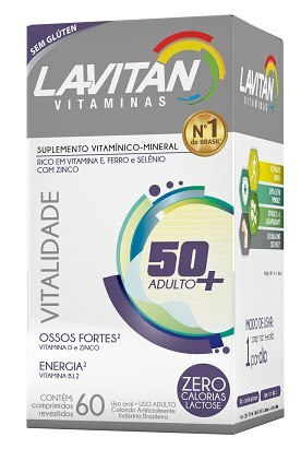 Lavitan 50+ Sênior  60 Comprimidos