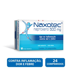 Naproxeno - Naxotec 500Mg 24 Comprimidos