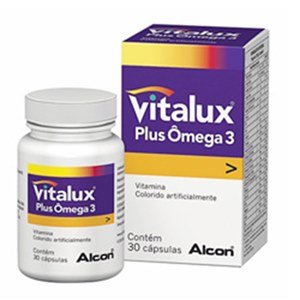 Vitalux Plus Ômega 3 30 Cápsulas