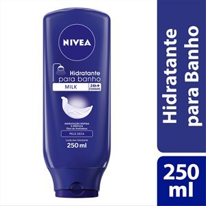 Loção Hidratante Corporal Nivea Banho Milk Pele Seca 250Ml