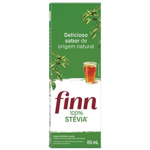 Adoçante Finn Stevia E Taumatina Gotas 65Ml