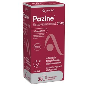 Passiflora - Pazine 315Mg 30 Comprimidos