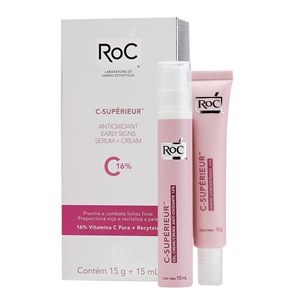 Roc C-Superieur Serum 15G + Gel Creme Concentrado 16% 15Ml 