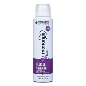 Desodorante Aerossol Monange Flor de Lavanda 150Ml