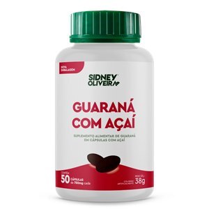 GUARANÁ COM AÇAÍ SELECTIONPRO 50 CÁPSULAS SIDNEY OLIVEIRA