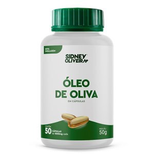 ÓLEO DE OLIVA 50 CÁPSULAS SIDNEY OLIVEIRA