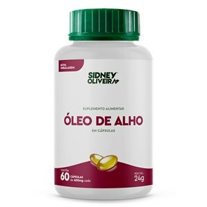ÓLEO DE ALHO 60 CÁPSULAS SIDNEY OLIVEIRA
