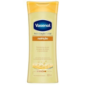 Loção Hidratante Vasenol Hidratação Total Nutrição 400ml