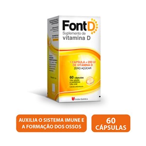 Vitamina D - Font D 200Ui 60 Cápsulas