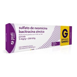 NEOMICINA + BACITRACINA POMADA 50G - PRATI DONADUZZI - GENÉRICO