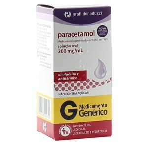 Paracetamol Gotas 15Ml - Prati Donaduzzi - Genérico