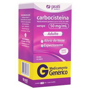Carbocisteína Xarope Adulto 100Ml - Prati Donaduzzi - Genérico