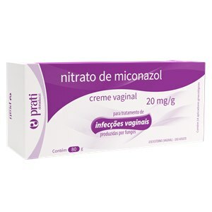 MICONAZOL CREME VAGINAL 80G + 14 APLICADORES - PRATI DONADUZZI - GENÉRICO