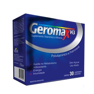 Geromax H3 30 Comprimidos 