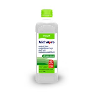 Hidralyte Água De Coco 500Ml