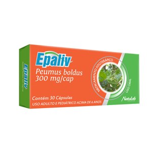 Boldo - Epaphyto 300Mg 30 Cápsulas