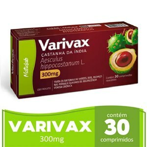 Varivax Castanha Da Índia 300mg 30 Comprimidos