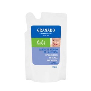 Sabonete Líquido Glicerina Granado Lavanda Bebê Refil 250Ml