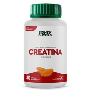 CREATINA SIDNEY OLIVEIRA 30 CÁPSULAS