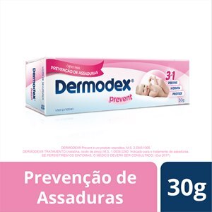 CREME PARA PREVENÇÃO DE ASSADURAS DERMODEX PREVENT 30G