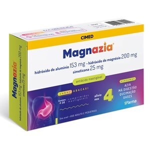 MAGNAZIA 30 COMPRIMIDOS MASTIGÁVEIS