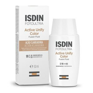 Protetor Solar Isdin Fps 99 Fotoultra Active Unify Fusion Fluid Color 50Ml